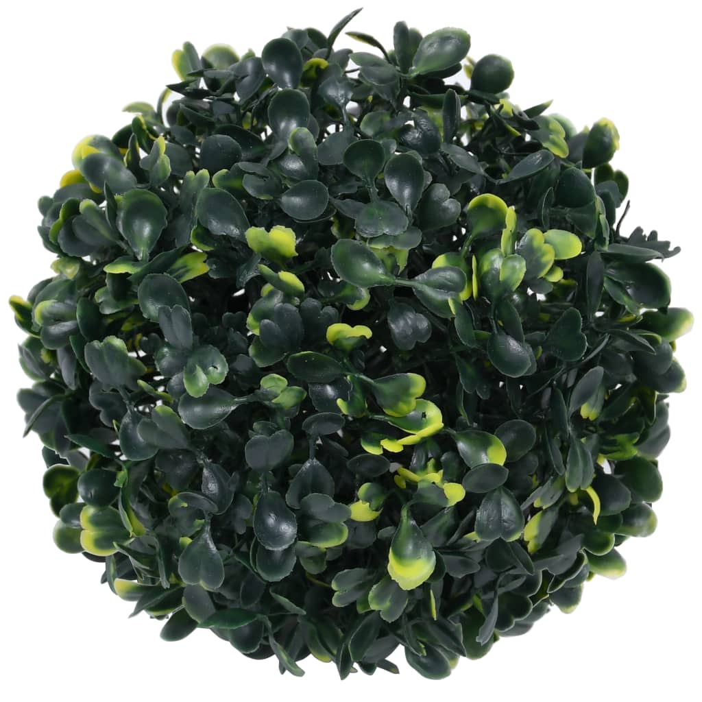 vidaXL Boules de buis artificielles 4 pcs 12 cm