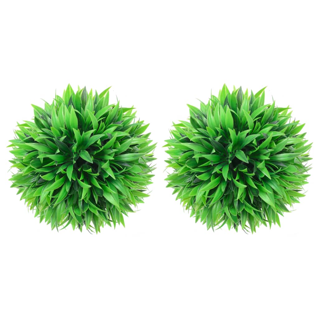 vidaXL Boules de buis artificielles 2 pcs 30 cm