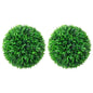 vidaXL Boules de buis artificielles 2 pcs 38 cm