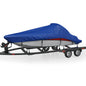 vidaXL Housse de bateau Bleu 830x450 cm