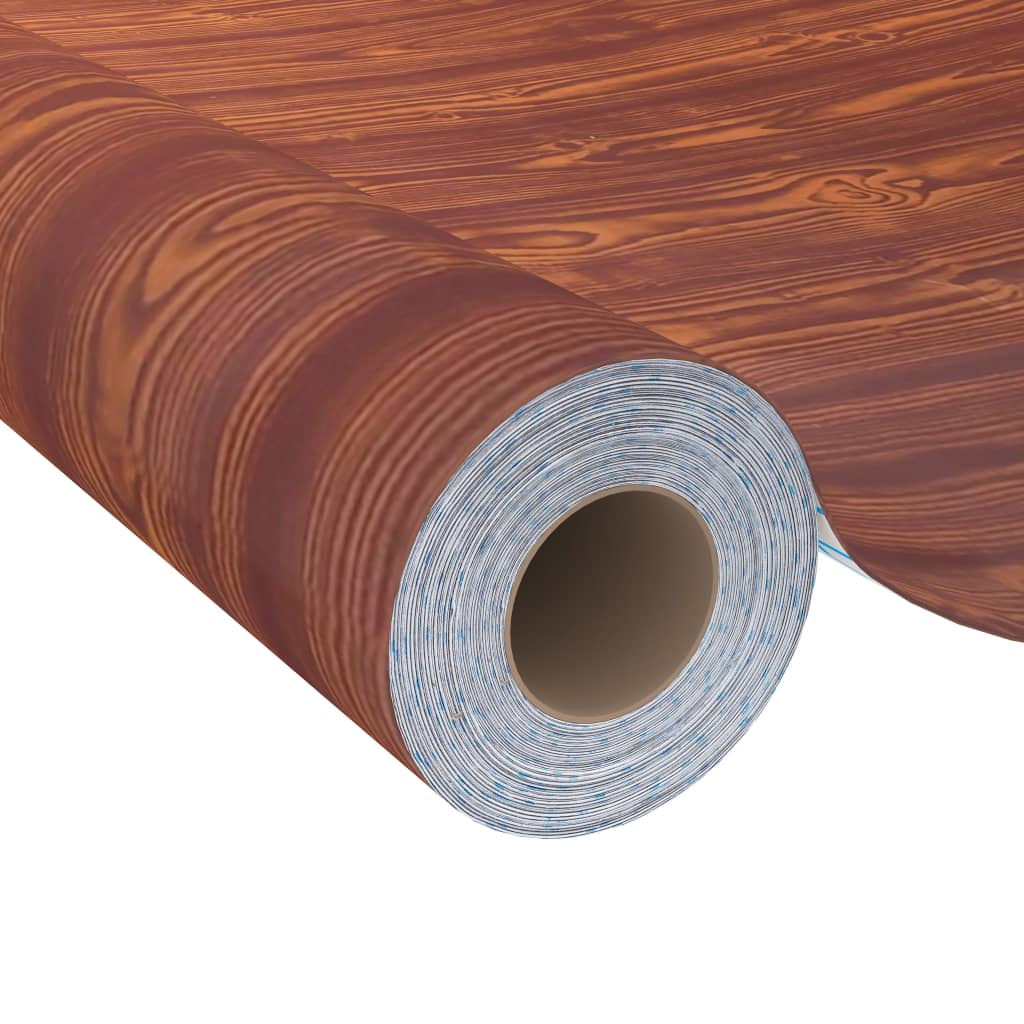 vidaXL Film autoadhésif pour meubles Acacia 500x90 cm PVC