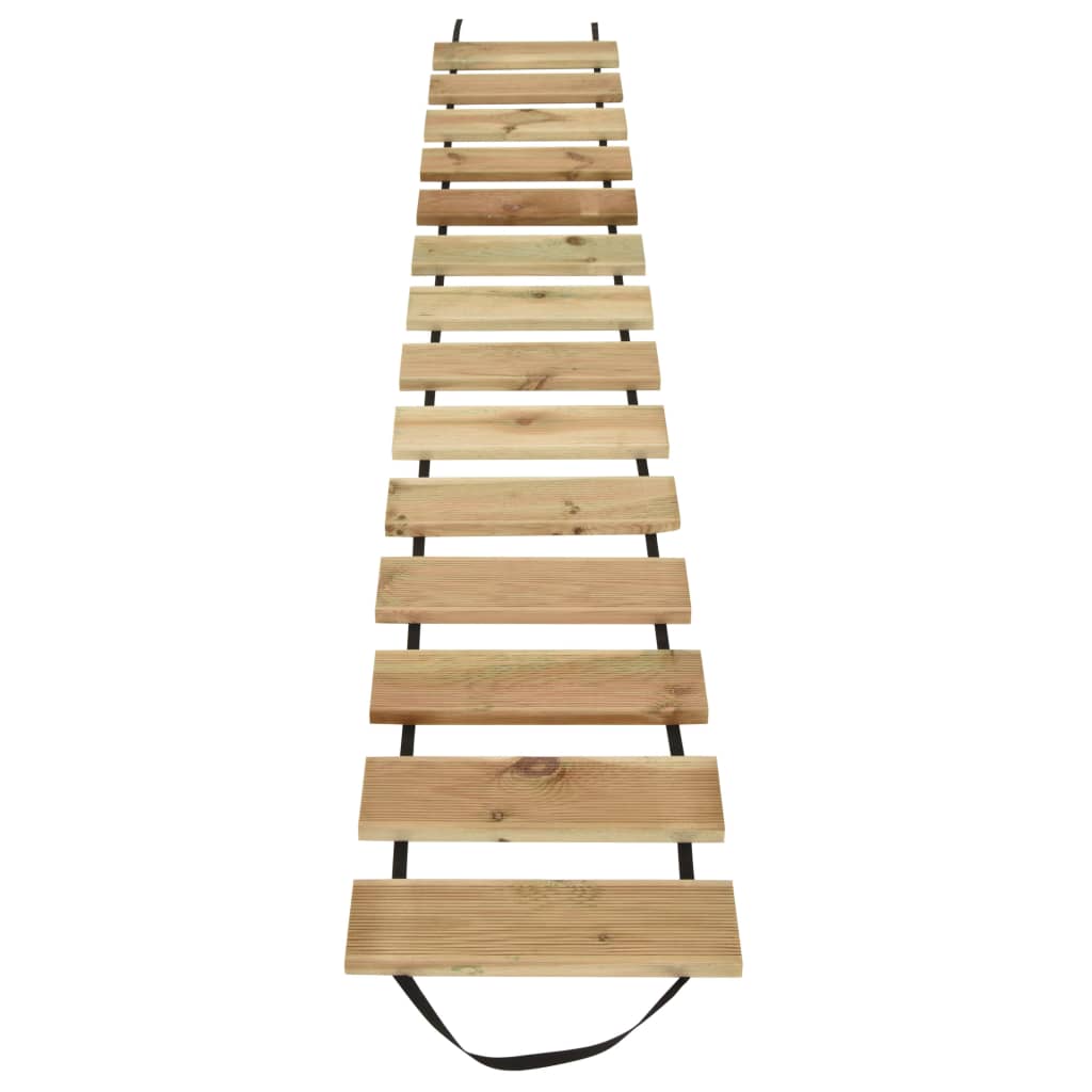 vidaXL Rouleau de terrasse 50x300 cm Bois de pin imprégné