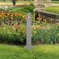 vidaXL Réservoir de jardin avec robinet Gris clair Aspect de pierre