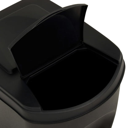 vidaXL Poubelles empilables 4 pcs Anthracite 100 L