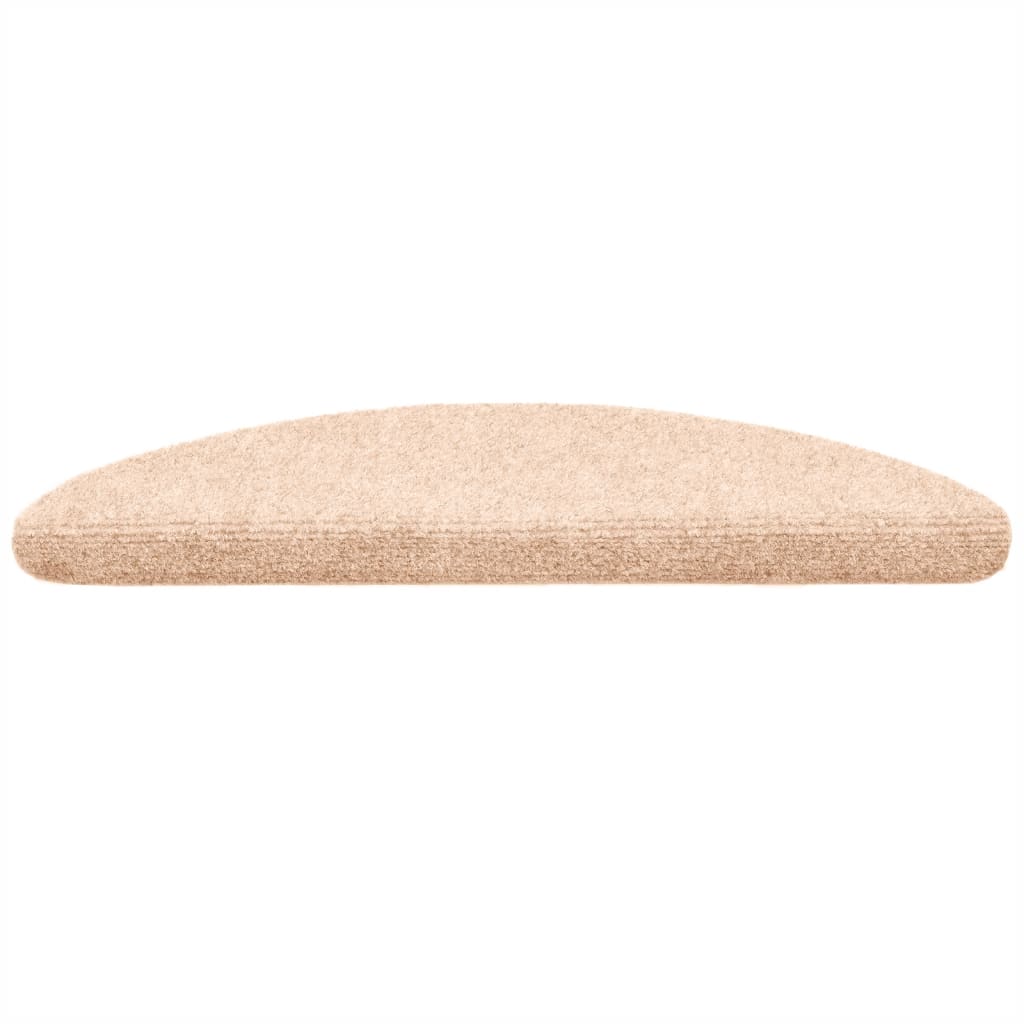 vidaXL Tapis autoadhésifs de marches 5 pcs Marron 56x17x3cm Aiguilleté