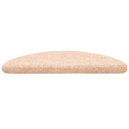 vidaXL Tapis autoadhésifs de marches 5 pcs Marron 56x17x3cm Aiguilleté