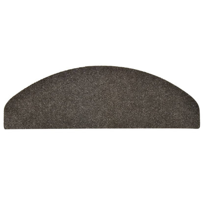 vidaXL Tapis d'escalier autocollants 5 pcs anthracite 65x21x4 cm