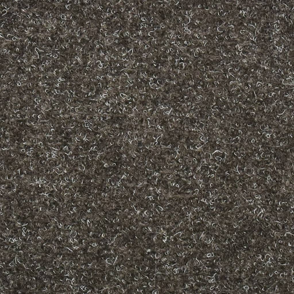 vidaXL Tapis d'escalier autocollants 5 pcs anthracite 65x21x4 cm