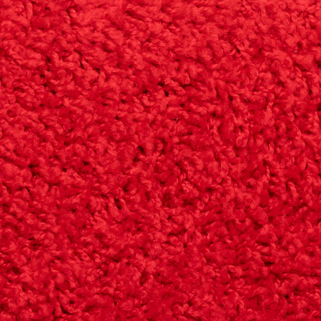 vidaXL Tapis d'escalier 10 pcs 56x17x3 cm Rouge