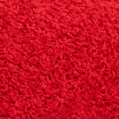vidaXL Tapis d'escalier 10 pcs 65x21x4 cm Rouge