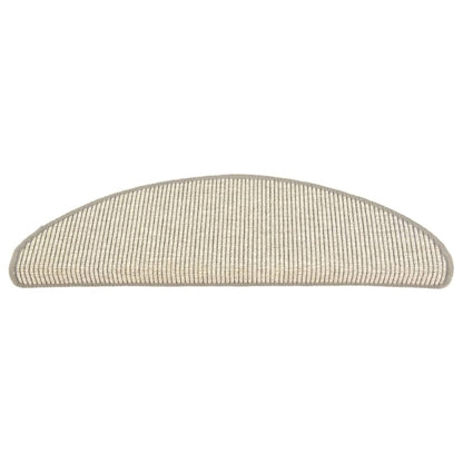 vidaXL Tapis d'escalier auto-adhésifs 15 pcs Argenté 65x21x4 cm