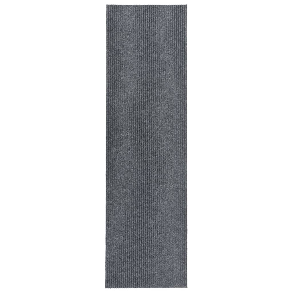 vidaXL Tapis 100x400 cm Gris