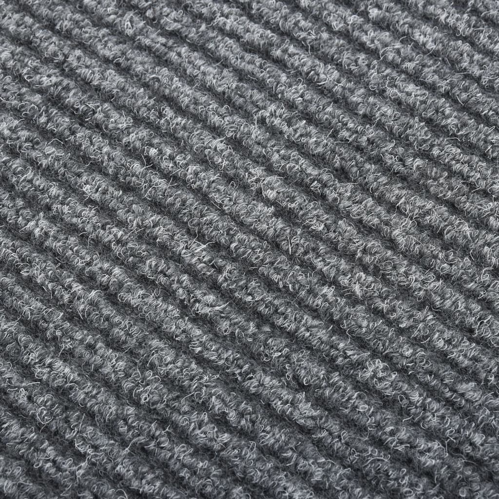 vidaXL Tapis 100x400 cm Gris