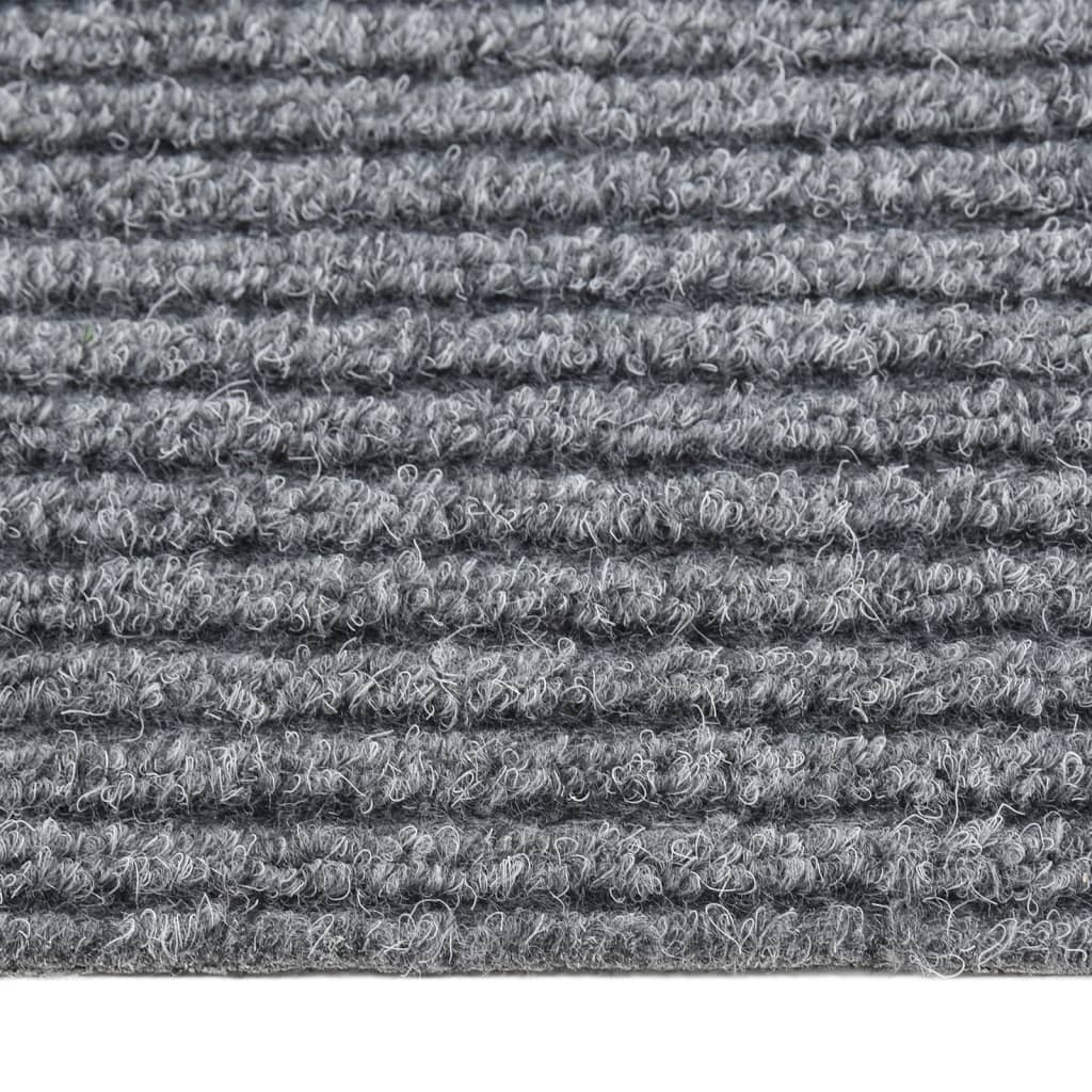 vidaXL Tapis 100x400 cm Gris