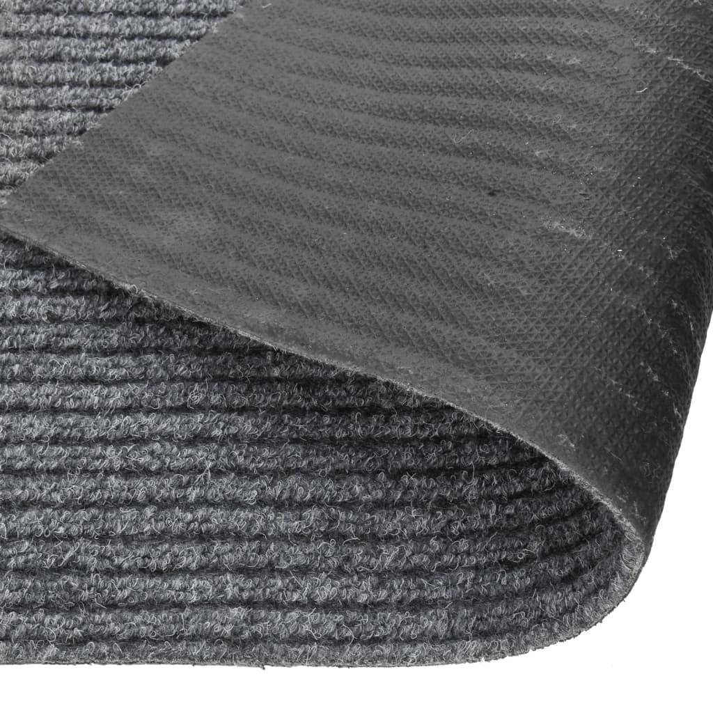 vidaXL Tapis 100x400 cm Gris