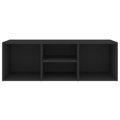 vidaXL Banc à chaussures Noir 105x35x35 cm Aggloméré