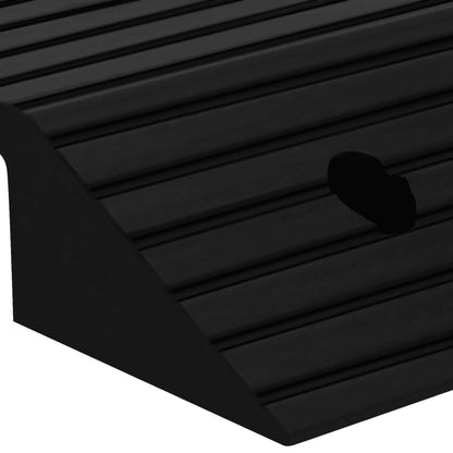 vidaXL Rampe de seuil de pont 80x40x8 cm Caoutchouc
