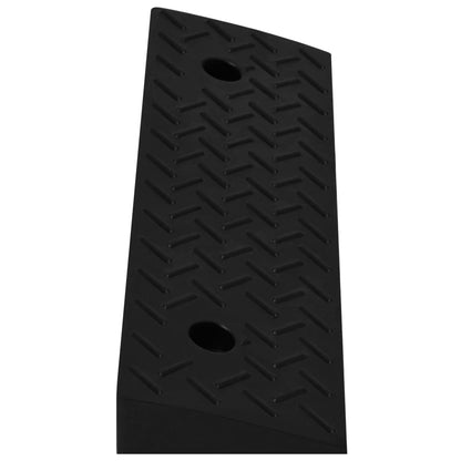 vidaXL Rampes de bordure 2 pcs 50x17,5x5 cm Caoutchouc