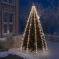 vidaXL Guirlande lumineuse d'arbre de Noël 250 LED Blanc froid 250 cm
