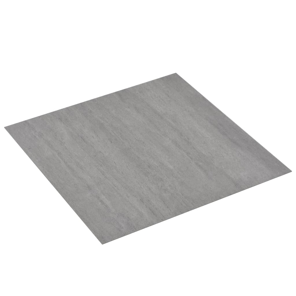 vidaXL Dalles de plancher autoadhésives 20 pcs PVC gris pointillé
