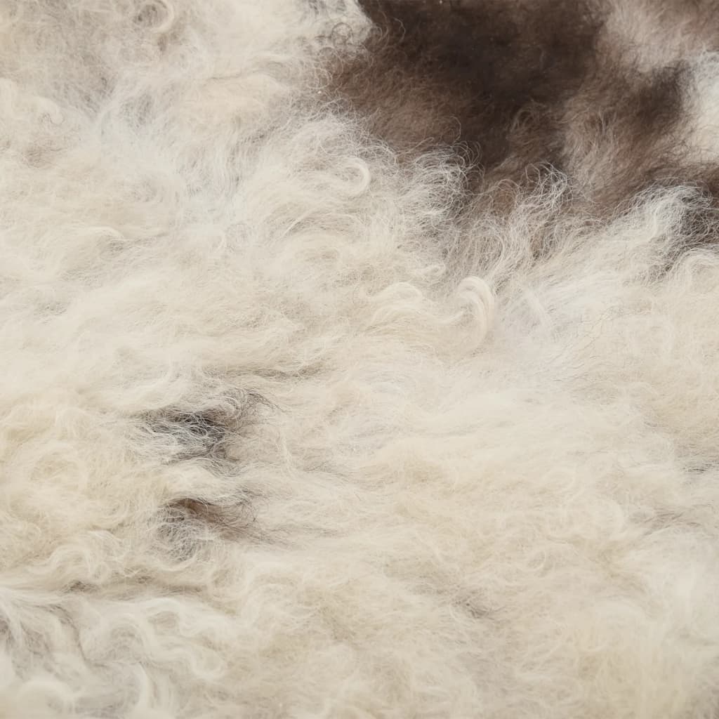 vidaXL Peau de mouton Couleur mélangée 70x100 cm