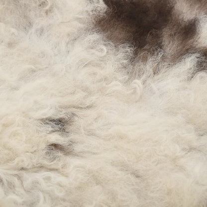 vidaXL Peau de mouton Couleur mélangée 70x100 cm