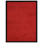 vidaXL Paillasson Rouge 60x80 cm