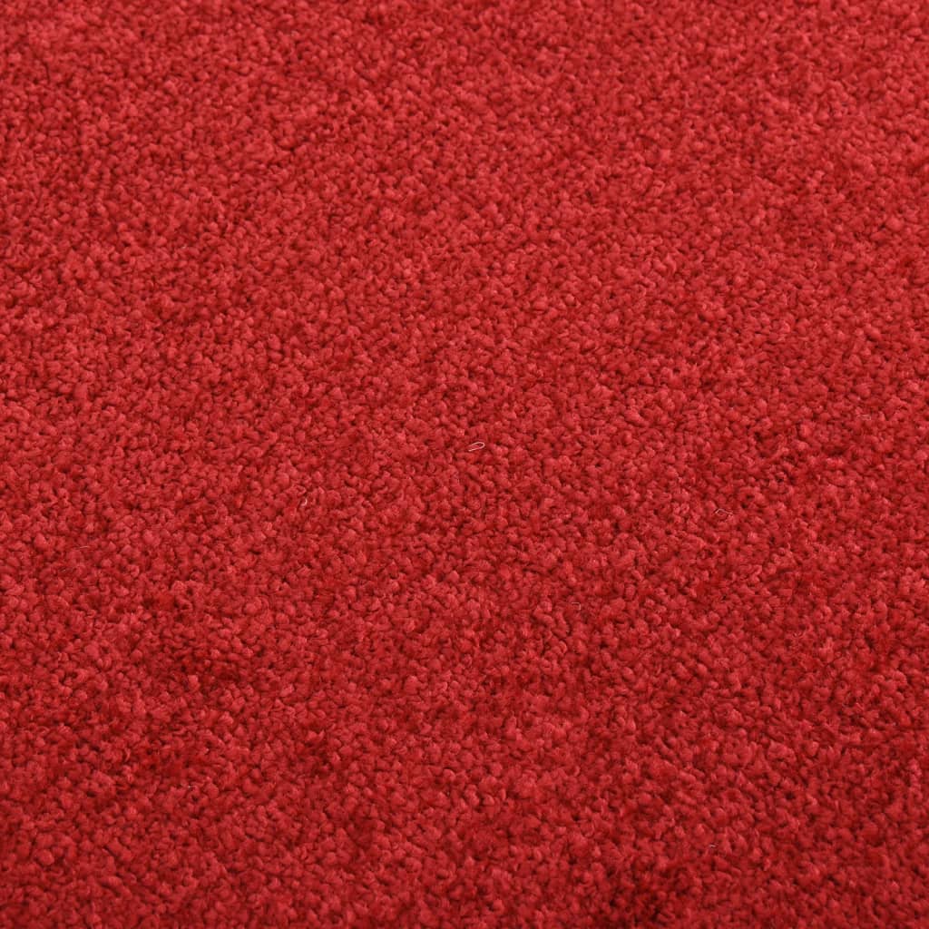 vidaXL Paillasson Rouge 60x80 cm