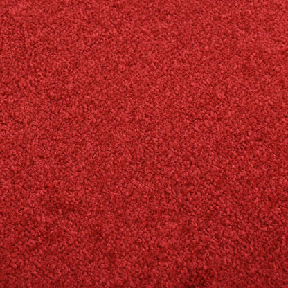 vidaXL Paillasson Rouge 60x80 cm