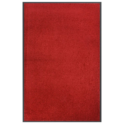 vidaXL Paillasson Rouge 80x120 cm