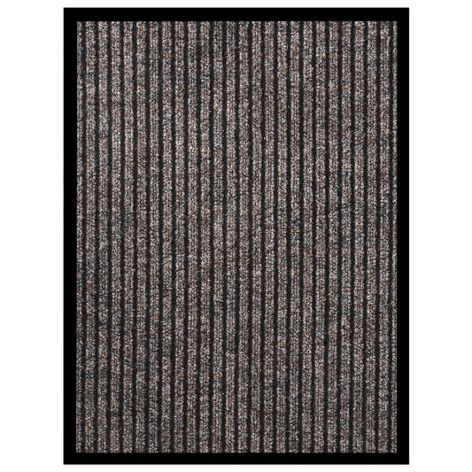 vidaXL Paillasson rayé Beige 40x60 cm