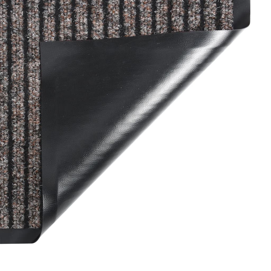 vidaXL Paillasson rayé Beige 40x60 cm
