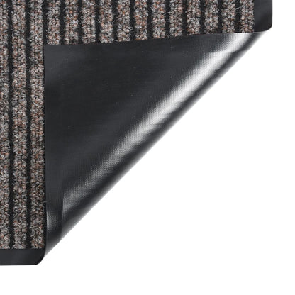 vidaXL Paillasson rayé Beige 40x60 cm