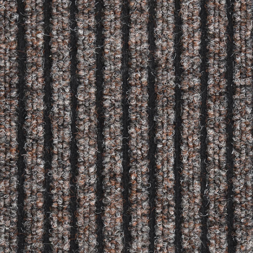 vidaXL Paillasson rayé Beige 40x60 cm