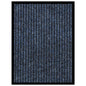 vidaXL Paillasson rayé Bleu 40x60 cm
