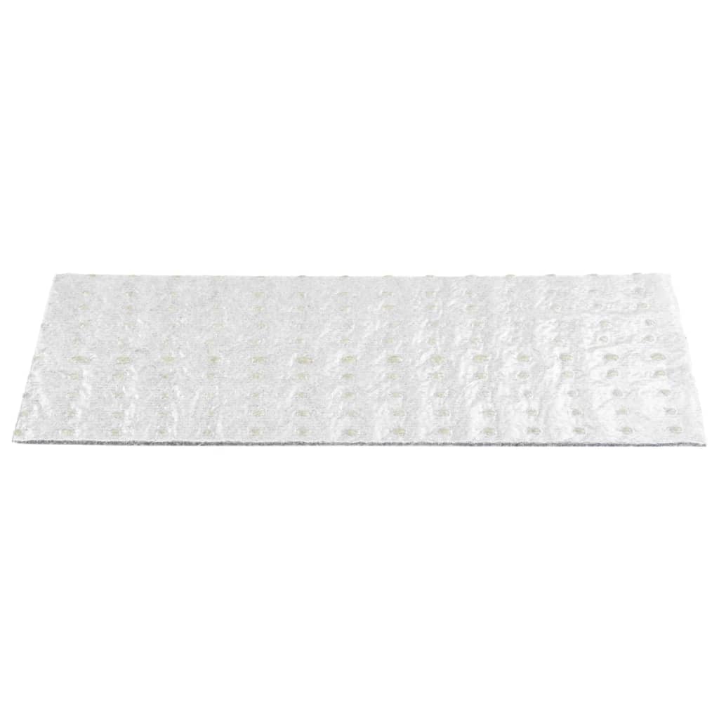 vidaXL Tapis d'escalier autocollants Rectangulaire 15 pcs 60x25 cm