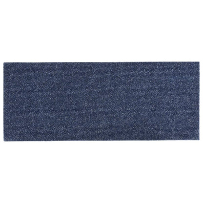 vidaXL Tapis d'escalier autocollants Rectangulaire 15 pcs 60x25 cm