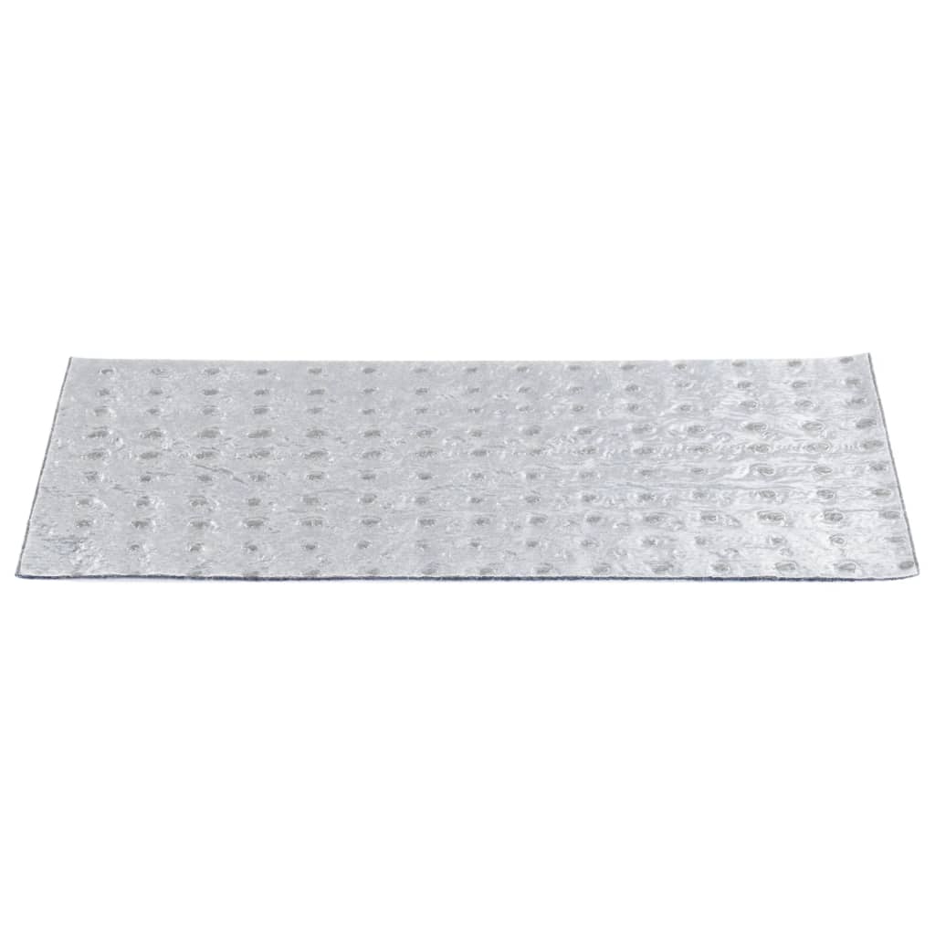 vidaXL Tapis d'escalier autocollants Rectangulaire 15 pcs 60x25 cm