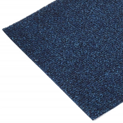 vidaXL Tapis d'escalier autocollants Rectangulaire 15 pcs 60x25cm Bleu