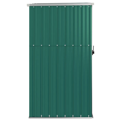vidaXL Abri à outils de jardin vert 88x89x161 cm acier galvanisé