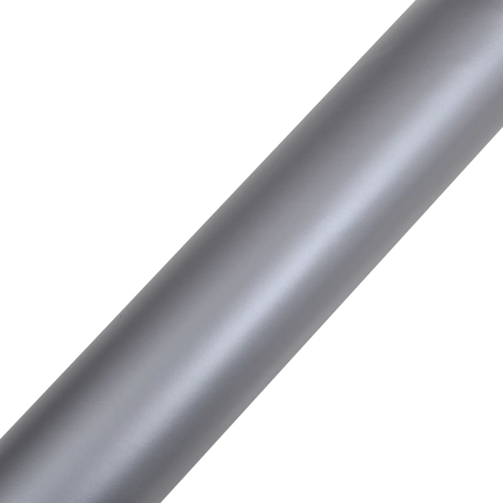 vidaXL Films de voiture 2 pcs Argenté mat 100x150 cm+50x150 cm