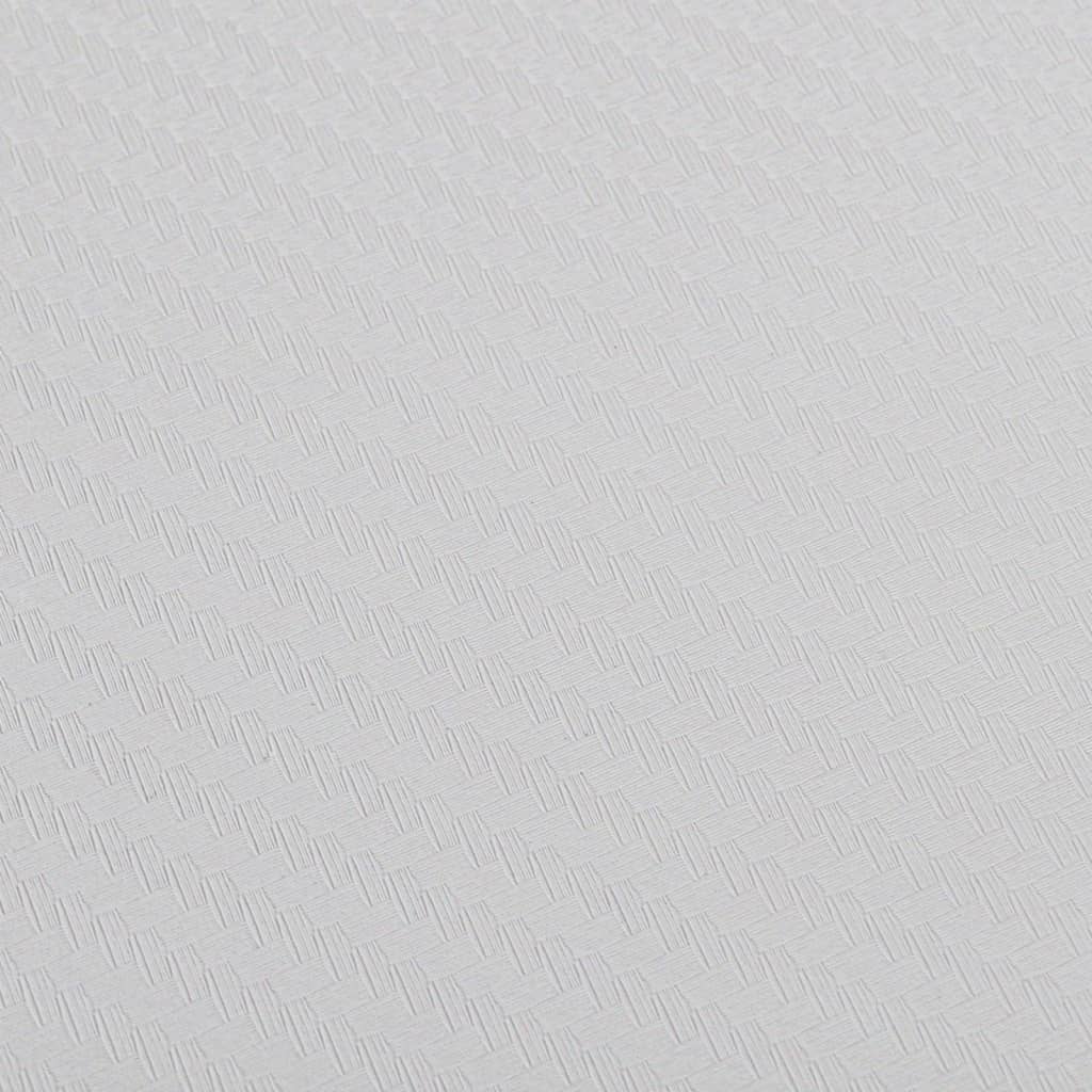 vidaXL Films 3D de voiture 2 pcs Blanc 100x150 cm