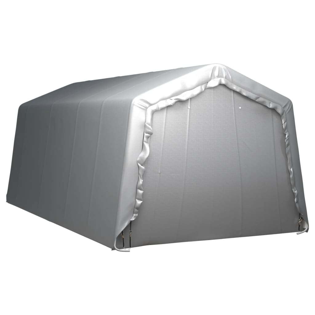 vidaXL Tente de rangement 300x600 cm Acier Gris