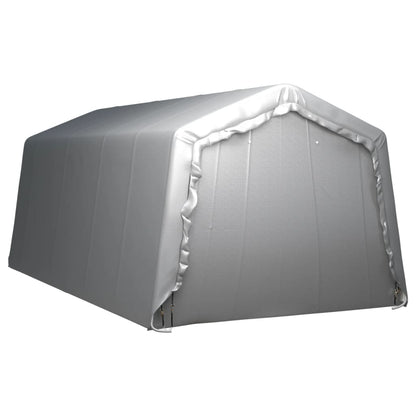 vidaXL Tente de rangement 300x600 cm Acier Gris