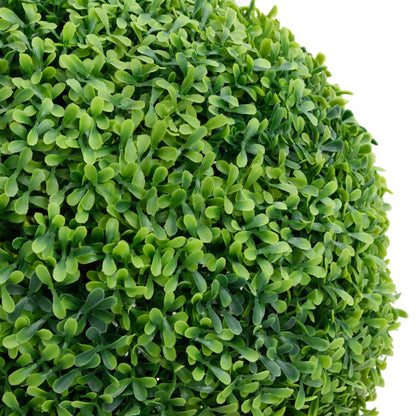vidaXL Plante de buis artificiel avec pot Forme de boule Vert 71 cm