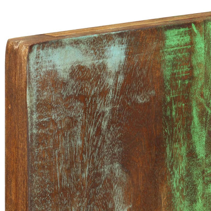 vidaXL Porte-manteau mural 2pcs 36x3x110cm Bois massif de récupération