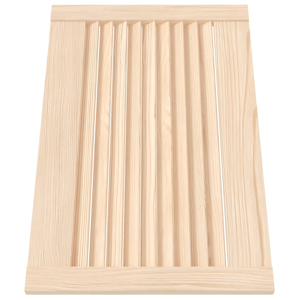 vidaXL Porte d'armoire à persiennes 39,5x59,4 cm bois de pin massif