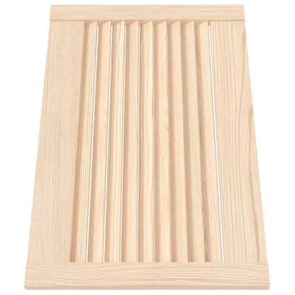 vidaXL Porte d'armoire à persiennes 39,5x59,4 cm bois de pin massif