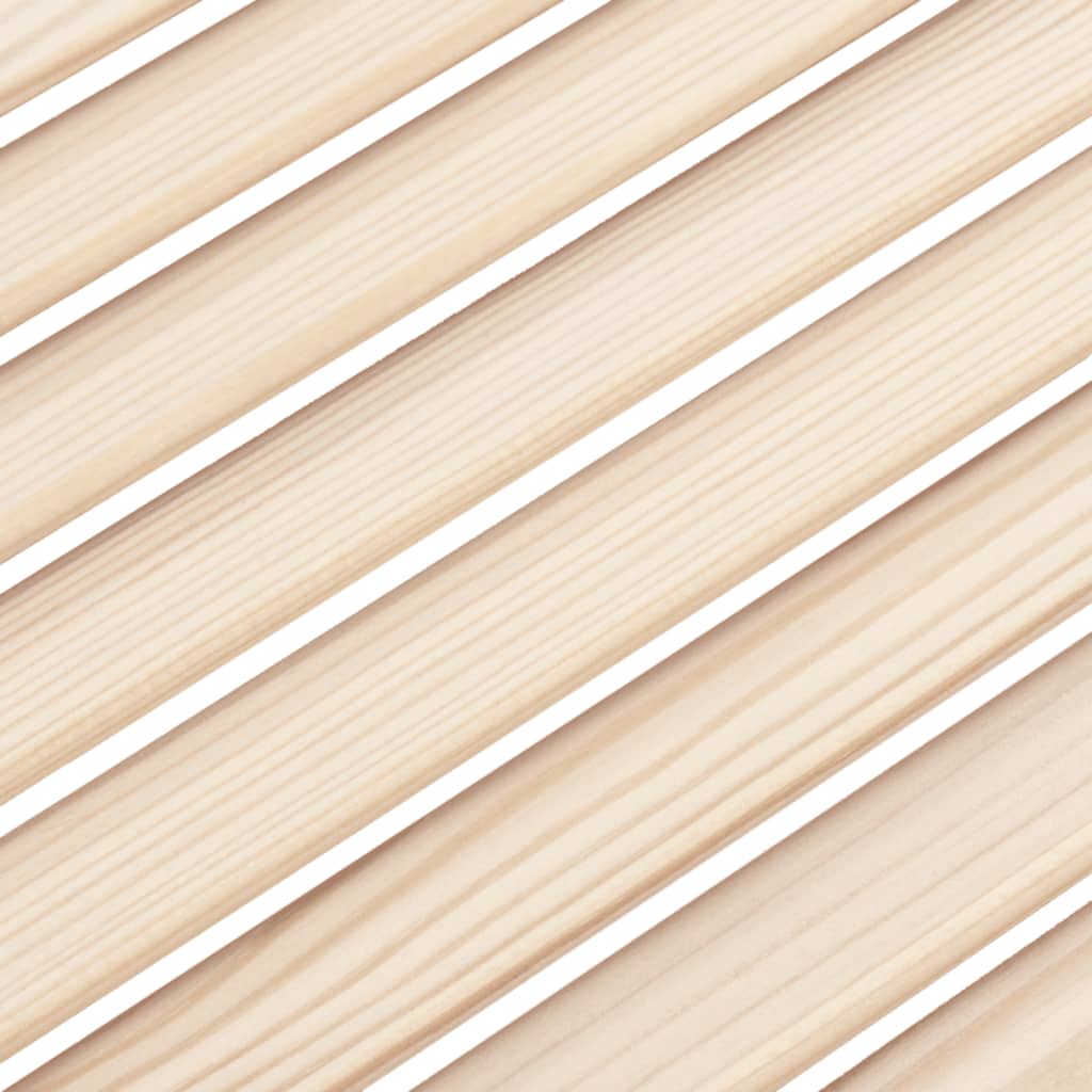 vidaXL Porte d'armoire à persiennes 39,5x59,4 cm bois de pin massif