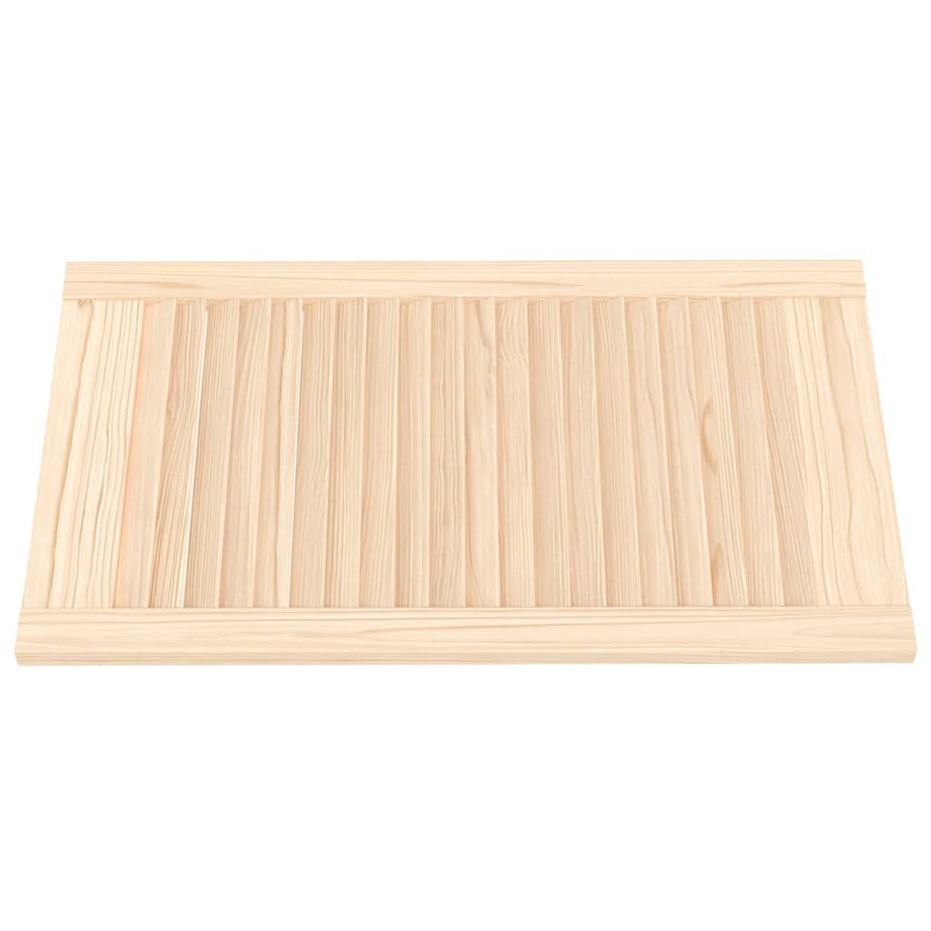 vidaXL Portes d'armoire à persiennes 4pcs 69x39,4cm bois de pin massif